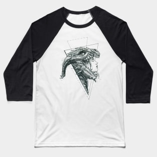 Dragon Warrior Baseball T-Shirt